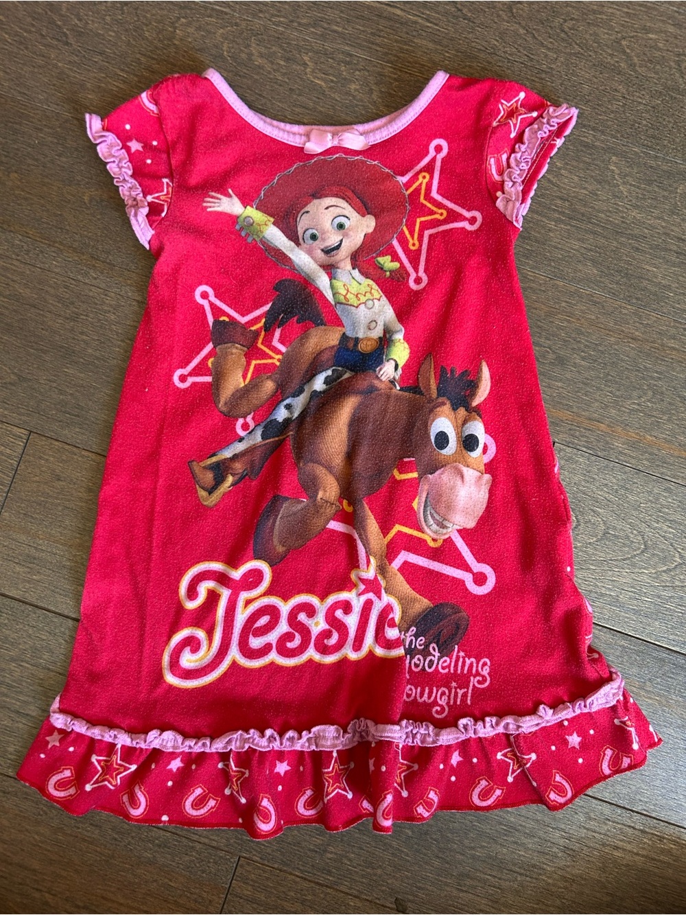 Y2K Disney Toy Story Jessie Cowgirl Nightgown 2/3 TODDLER